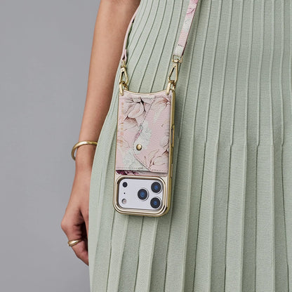 Donna Chrome Crossbody Phone Case